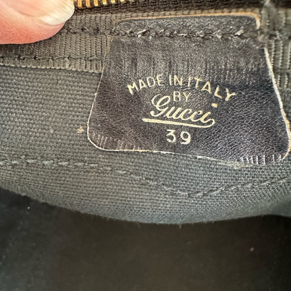 SOLD-Gucci Black GG Logo Weekender Travel Bag with COA - Picture 3 of 16
